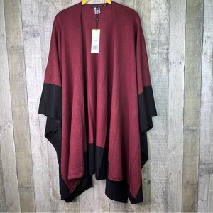 Robert Kitchen XXL Kaftan Burgundy & Black